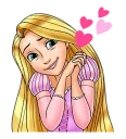 👸 emoji Rapunzel :: @TgSticker Telegram sticker 17 of 40