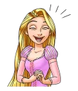 👸 emoji Rapunzel :: @TgSticker Telegram sticker 21 of 40