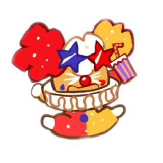 😁 emoji 🍿// Popcorn Cookie //🍿 Telegram sticker 19 of 43