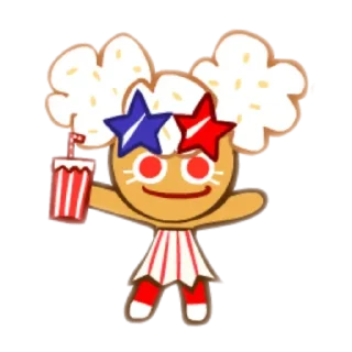🙂 emoji 🍿// Popcorn Cookie //🍿 Telegram sticker 10 of 43