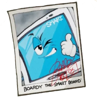 📺 emoji boardy the smart board ! Telegram sticker 13 of 67