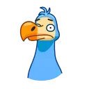 😳 emoji Donnie Dodo Telegram sticker 12 of 20