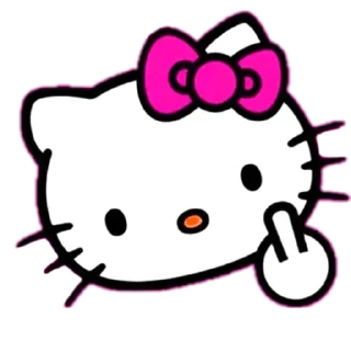 🖕 emoji pinkymood Telegram sticker 8 of 80