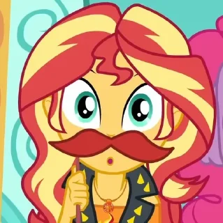 😮 emoji sunset shimmer💫 pt2 Telegram sticker 22 of 120