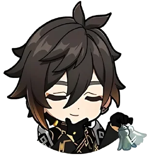 ☺️ emoji Genshin Collab @stickersMH Telegram sticker 17 of 39