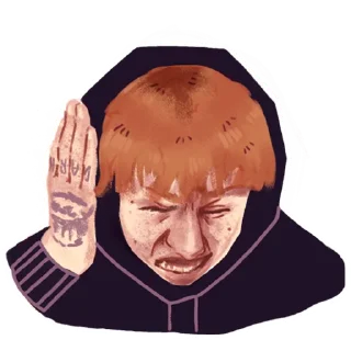 Sticker from Рыжий балбес @meowmovka