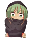 😐 emoji isis-chan Telegram sticker 6 of 9