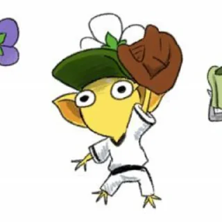 😆 emoji pikmin!!! Telegram sticker 15 of 15