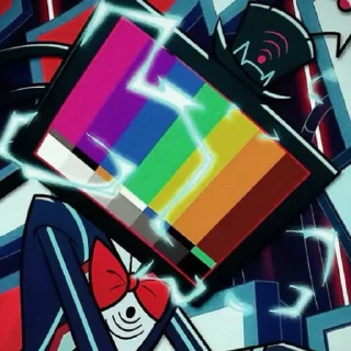 🏳️‍🌈 emoji Телевизор - мой отец🥞 Telegram sticker 11 of 31