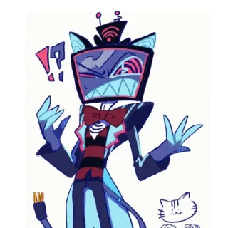 🙀 emoji Телевизор - мой отец🥞 Telegram sticker 21 of 31