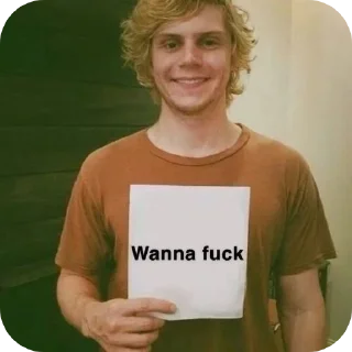 😏 emoji do you ever evan Telegram sticker 20 of 55