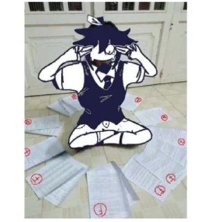 😳 emoji ✩ Fundamental paper education ✩ Telegram sticker 19 of 120