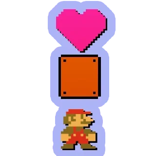 Sticker from Mario
