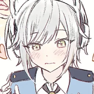 Sticker from Хиномори Шихо @Anim_StikersUWU
