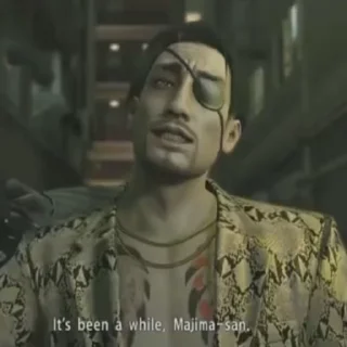 Sticker from Majima Goro