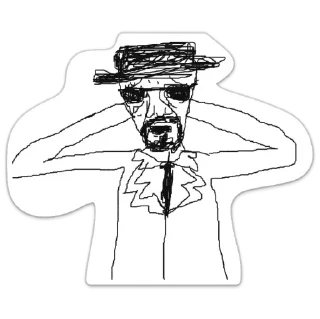 🌴 emoji Хайзенберг Telegram sticker 19 of 34