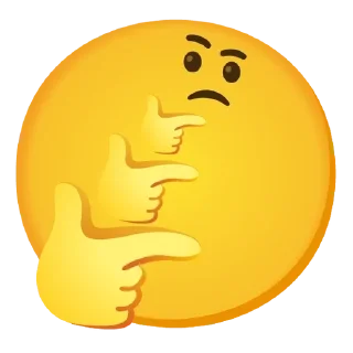 🤔 emoji смвцлики Telegram sticker 23 of 119