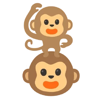 🐵 emoji смвцлики Telegram sticker 12 of 119