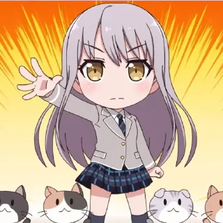 🐱 emoji ᴍɪɴᴀᴛᴏ ʏᴜᴋɪɴᴀ. || @sora_hotaru Telegram sticker 7 of 70
