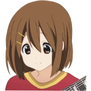 😌 emoji K-ON! for our subscribers! Telegram sticker 23 of 26