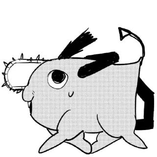 Sticker from Pochita
