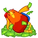 🤑 emoji Rooster Telegram sticker 8 of 27