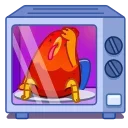 🥵 emoji Rooster Telegram sticker 19 of 27