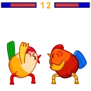 🤬 emoji Rooster Telegram sticker 12 of 27