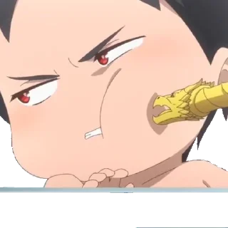😠 emoji Повседневная жизнь бессмертного короля Telegram sticker 16 of 26