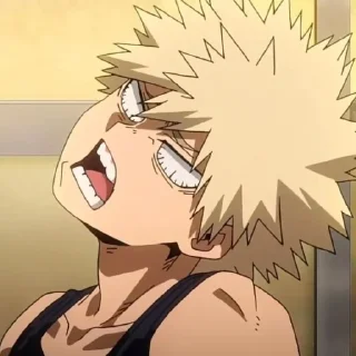💢 emoji Кацуки Бакуго 💢 Telegram sticker 18 of 30