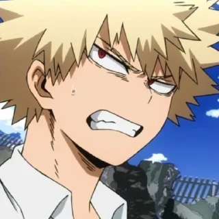 💢 emoji Кацуки Бакуго 💢 Telegram sticker 3 of 30