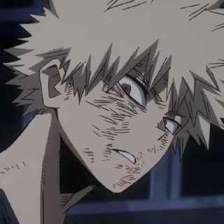 💢 emoji Кацуки Бакуго 💢 Telegram sticker 24 of 30
