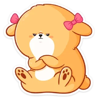 😡 emoji Рыжий пудинг (@TgSticker) Telegram sticker 8 of 49