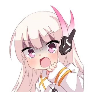 😱 emoji :няш 𔘓 ‧₊˚ 「 @wexsavi 」 Telegram sticker 14 of 21