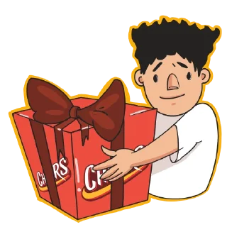 🎁 emoji Cheers Telegram sticker 8 of 8