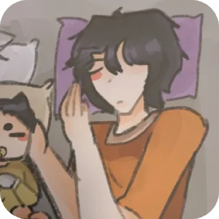 📖 emoji УРА НЕ КАНОН 🎉🎉 @StickersPackRobot Telegram sticker 18 of 42