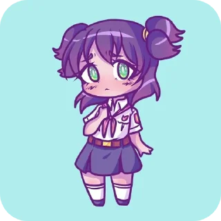 🟣 emoji 𝕃𝕖ℕ𝕠𝟜𝕜𝔸 Telegram sticker 12 of 107