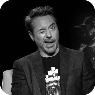 Sticker from Robert Downey Jr || МАДИ