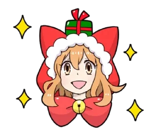 🎁 emoji snow girls ` | By: @wexsavi ❄️ Telegram sticker 4 of 40