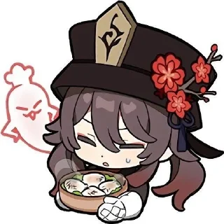 🌟 emoji Ху тао Telegram sticker 13 of 21