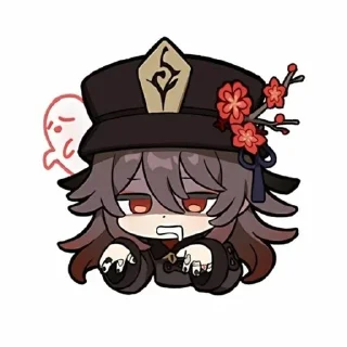 🌟 emoji Ху тао Telegram sticker 16 of 21