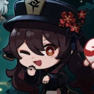 🌟 emoji Ху тао Telegram sticker 10 of 21