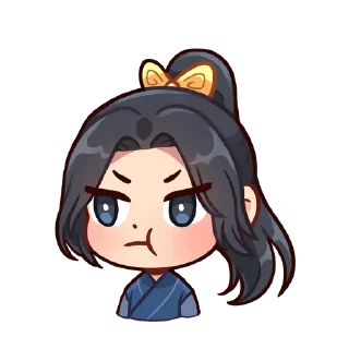 🤨 emoji <3 cr.Zimtameise Telegram sticker 9 of 24