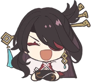 😉 emoji Геншин Импакт ч.2 @nyasticks Telegram sticker 6 of 41