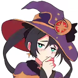 🫢 emoji Геншин Импакт @nyasticks Telegram sticker 16 of 50