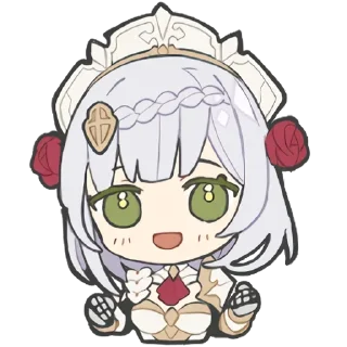 😊 emoji Геншин Импакт ч.2 @nyasticks Telegram sticker 19 of 41