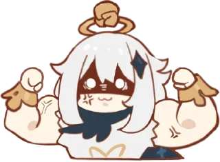 💪 emoji Геншин Импакт ч.1 @nyasticks Telegram sticker 15 of 17