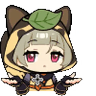 🤷‍♂ emoji Геншин Импакт @nyasticks Telegram sticker 12 of 50