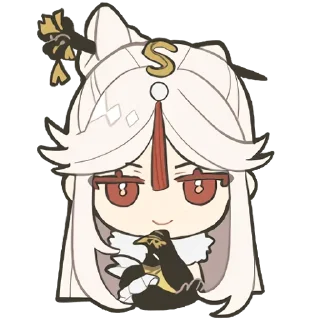 🤨 emoji Геншин Импакт ч.2 @nyasticks Telegram sticker 8 of 41
