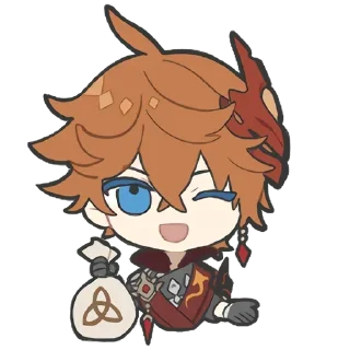 😉 emoji Геншин Импакт ч.2 @nyasticks Telegram sticker 12 of 41